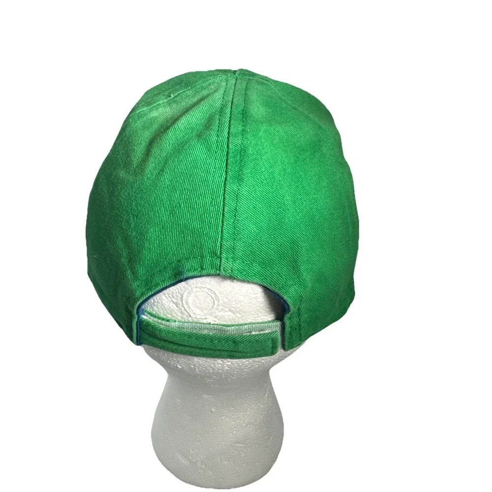 Kids Green Dinosaur Baseball Cap with Sunglasses and Teeth Design